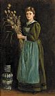 Arthur Hughes Famous Paintings - Lucy Hill